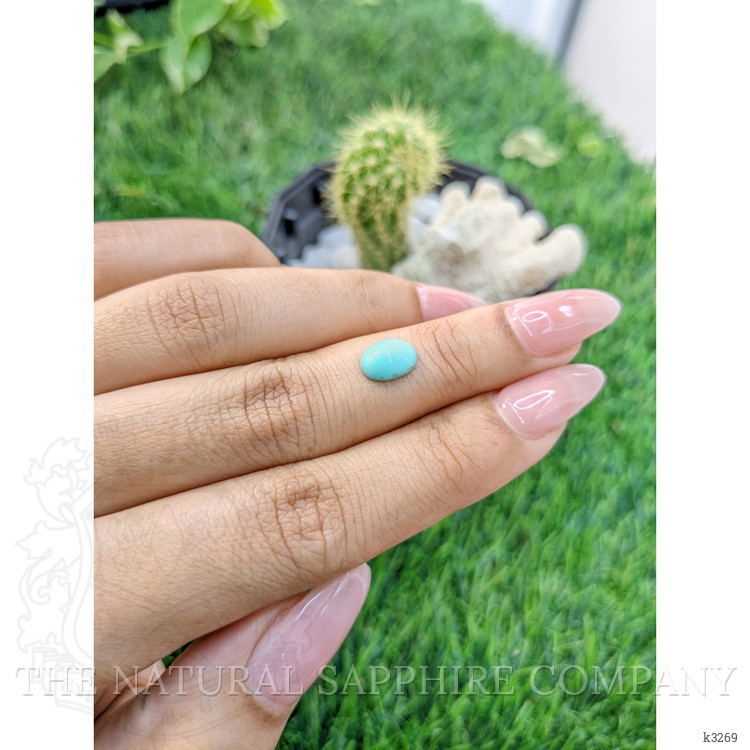 1.12 Ct. Cabochon Turquoise from Persia