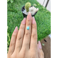1.12 Ct. Cabochon Turquoise from Persia Life Style