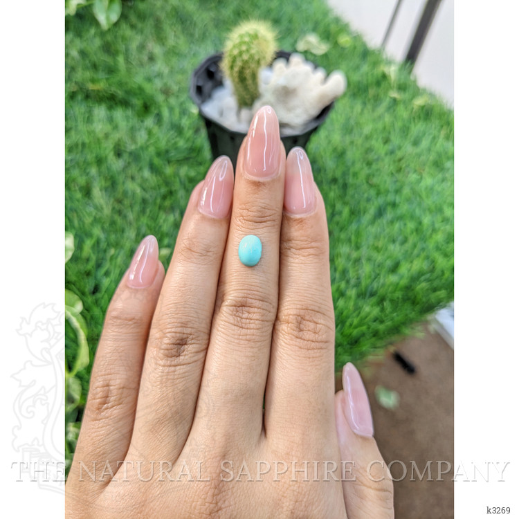 1.12 Ct. Cabochon Turquoise from Persia