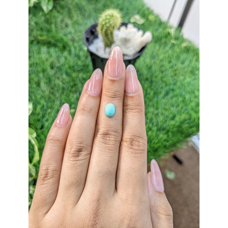 1.12 Ct. Cabochon Turquoise from Persia