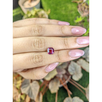 1.86 Ct. Pinkish Purple Rhodolite Garnet from Ceylon (Sri Lanka) Life Style