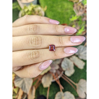 1.76 Ct. Purplish Pink Rhodolite Garnet from Ceylon (Sri Lanka) Life Style