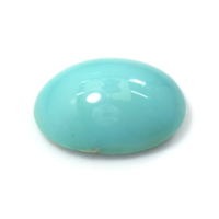 1.24 Ct. Cabochon Turquoise from Persia Video