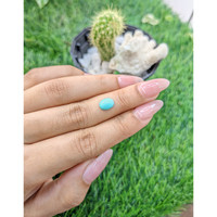 1.24 Ct. Cabochon Turquoise from Persia Life Style