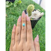 1.24 Ct. Cabochon Turquoise from Persia Life Style