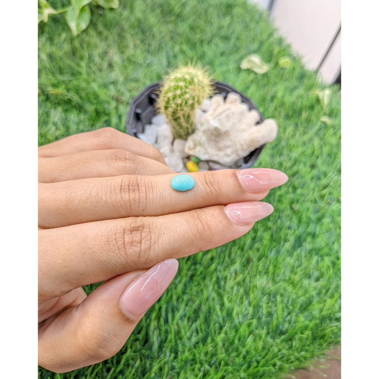 1.24 Ct. Cabochon Turquoise from Persia