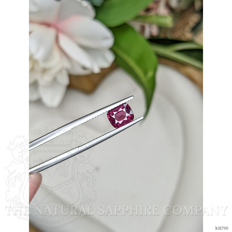 1.40 Ct. Purplish Pink Rhodolite Garnet from Ceylon (Sri Lanka)