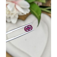 1.64 Ct. Purplish Pink Rhodolite Garnet from Ceylon (Sri Lanka) Life Style