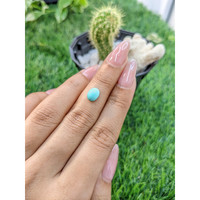 1.27 Ct. Cabochon Turquoise from Persia Life Style