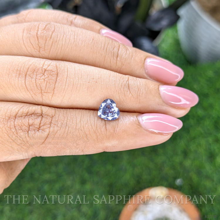 1.24 Ct. Purplish Blue Spinel from Tanzania