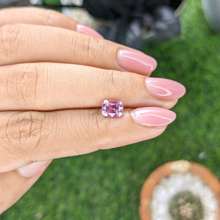 1.18 Ct. Purplish Pink Spinel from Tanzania