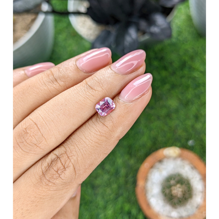 1.18 Ct. Purplish Pink Spinel from Tanzania