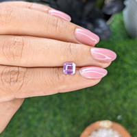 1.06 Ct. Pinkish Purple Spinel from Tanzania Life Style