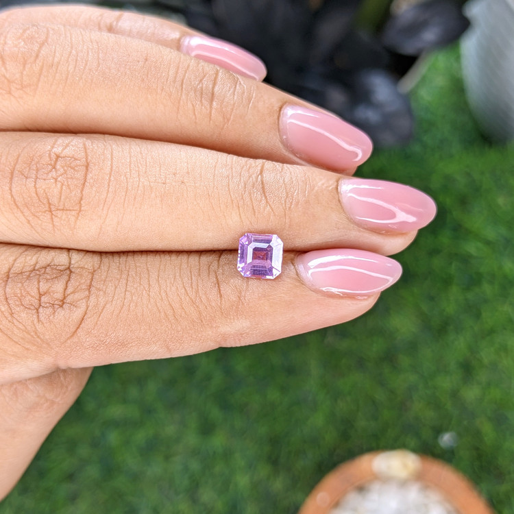 1.06 Ct. Pinkish Purple Spinel from Tanzania