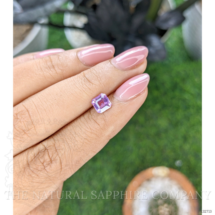 1.06 Ct. Pinkish Purple Spinel from Tanzania
