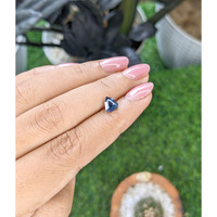 1.02 Ct. Purplish Blue Spinel from Tanzania Life Style