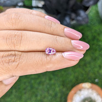 1.02 Ct. Purplish Pink Spinel from Tanzania Life Style