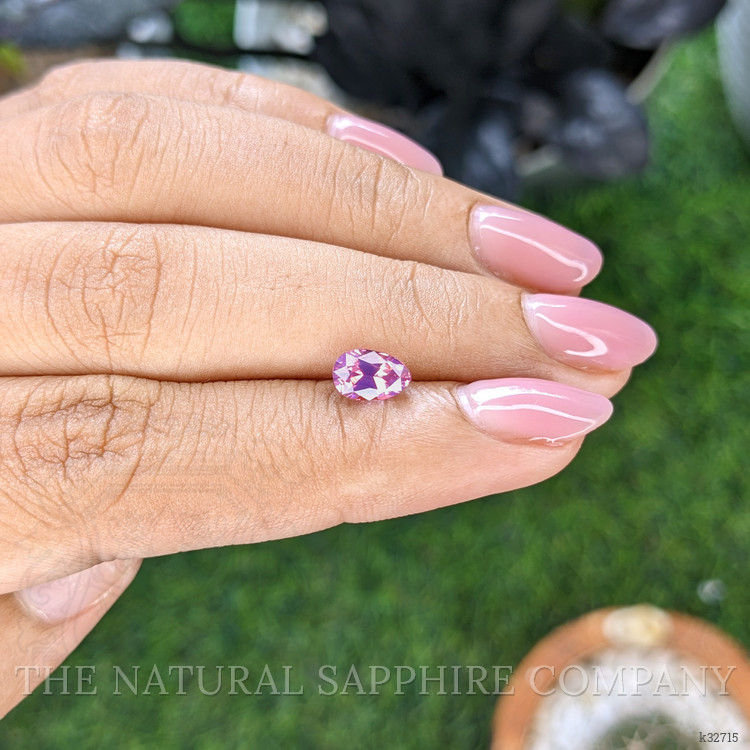1.02 Ct. Purplish Pink Spinel from Tanzania