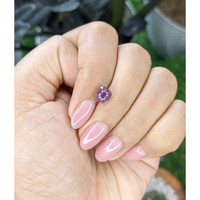 1.55 Ct. Pinkish Purple Spinel from Tanzania Life Style