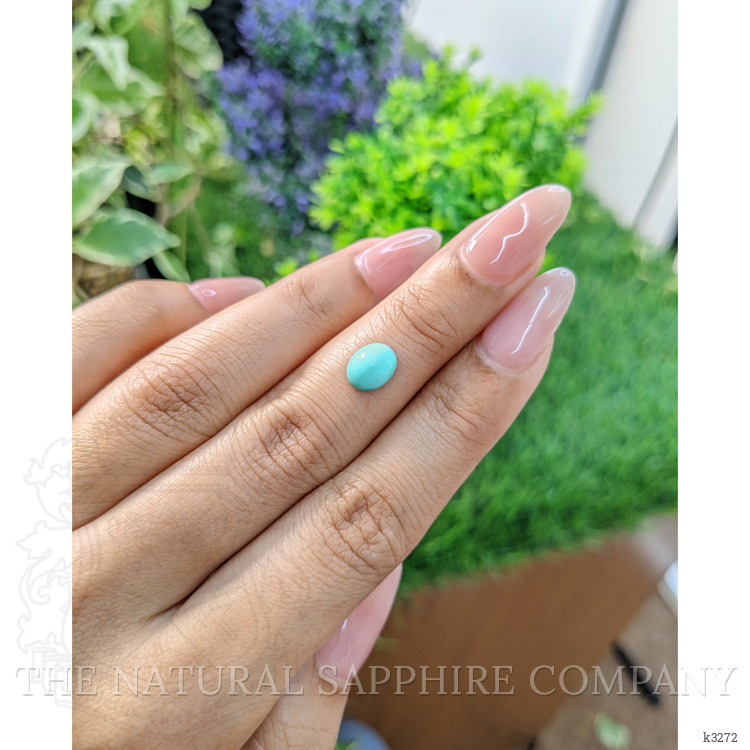 1.27 Ct. Cabochon Turquoise from Persia
