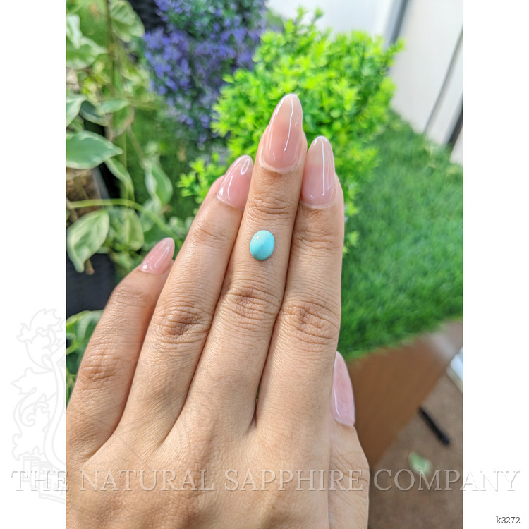 1.27 Ct. Cabochon Turquoise from Persia
