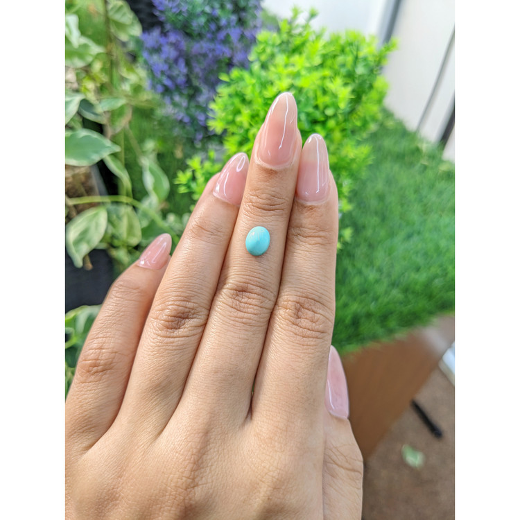 1.27 Ct. Cabochon Turquoise from Persia