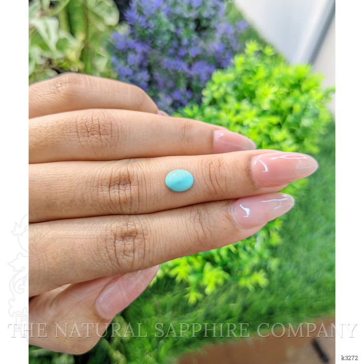 1.27 Ct. Cabochon Turquoise from Persia