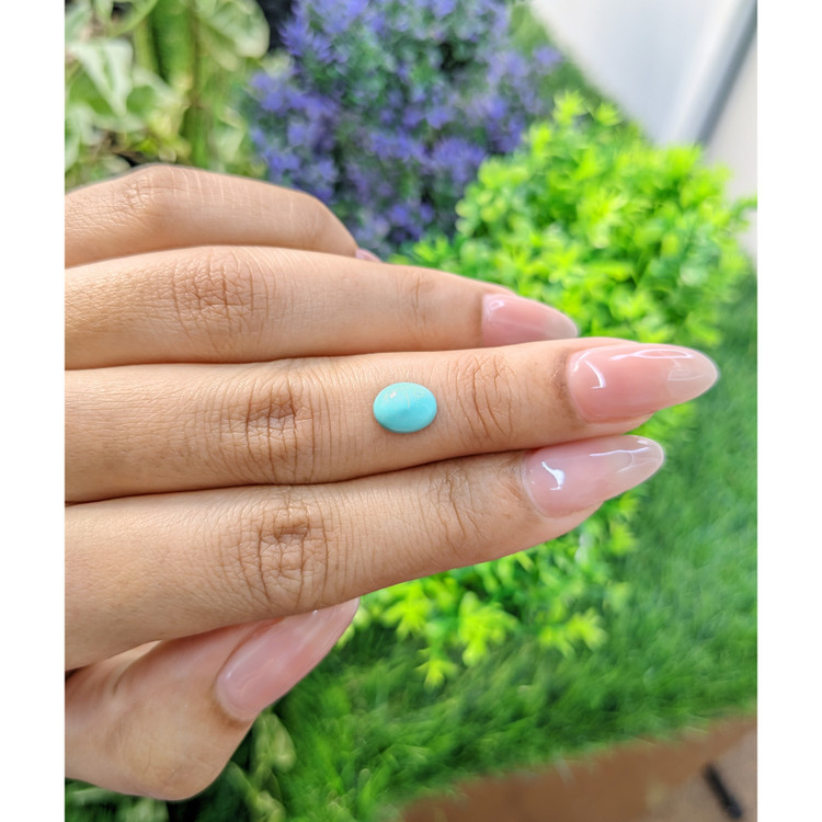 1.27 Ct. Cabochon Turquoise from Persia