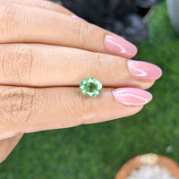 2.14 Ct. Green Kornerupine from Tanzania Life Style