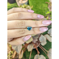 2.51 Ct. Greenish Blue Spinel from Ceylon (Sri Lanka) Life Style