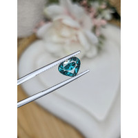 2.51 Ct. Greenish Blue Spinel from Ceylon (Sri Lanka) Life Style