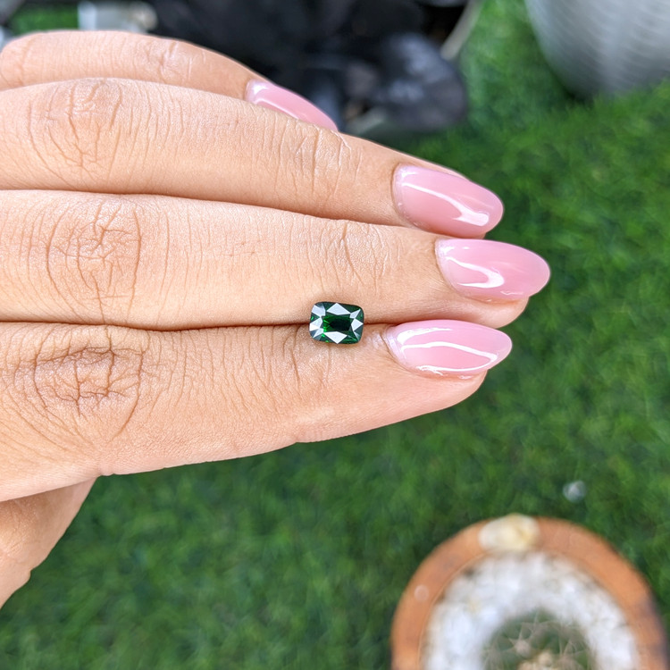 1.03 Ct. Tsavorite Garnet from Tanzania