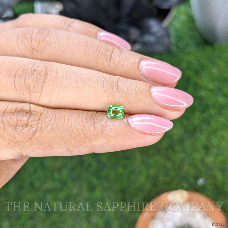 0.64 Ct. Tsavorite Garnet from Tanzania