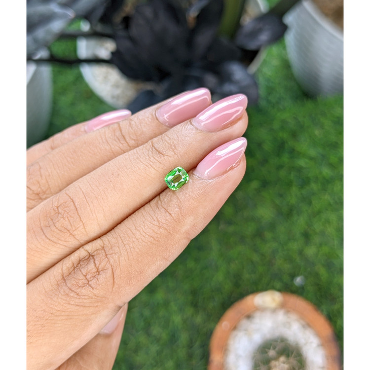 0.64 Ct. Tsavorite Garnet from Tanzania