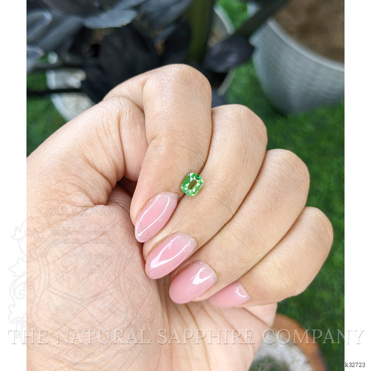 0.64 Ct. Tsavorite Garnet from Tanzania