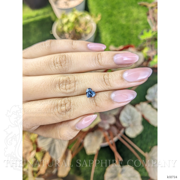 1.16 Ct. Greyish Blue Spinel from Ceylon (Sri Lanka)