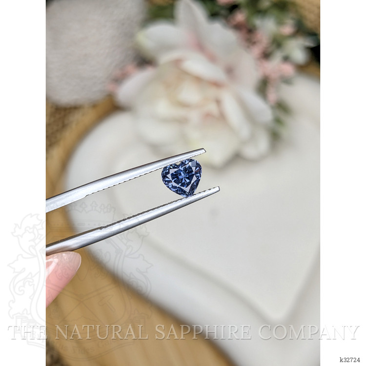 1.16 Ct. Greyish Blue Spinel from Ceylon (Sri Lanka)