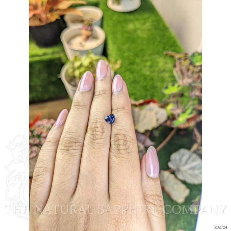 1.16 Ct. Greyish Blue Spinel from Ceylon (Sri Lanka)