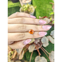 3.03 Ct. Orange Spessartite Garnet from Madagascar Life Style
