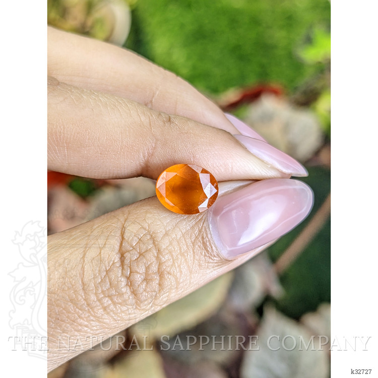3.03 Ct. Orange Spessartite Garnet from Madagascar