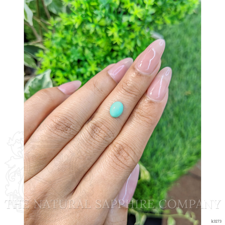 1.28 Ct. Cabochon Turquoise from Persia
