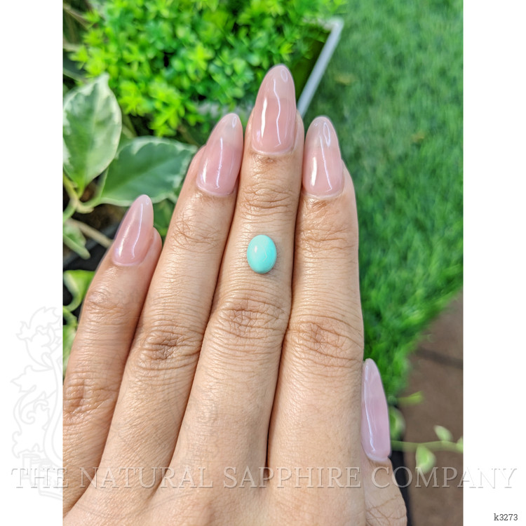 1.28 Ct. Cabochon Turquoise from Persia