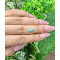 1.28 Ct. Cabochon Turquoise from Persia Life Style