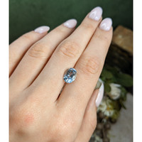 2.51 Ct. Blue Aquamarine from Brazil Life Style