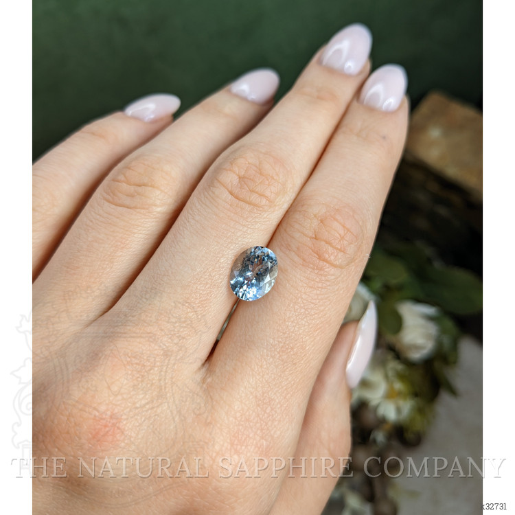 2.51 Ct. Blue Aquamarine from Brazil