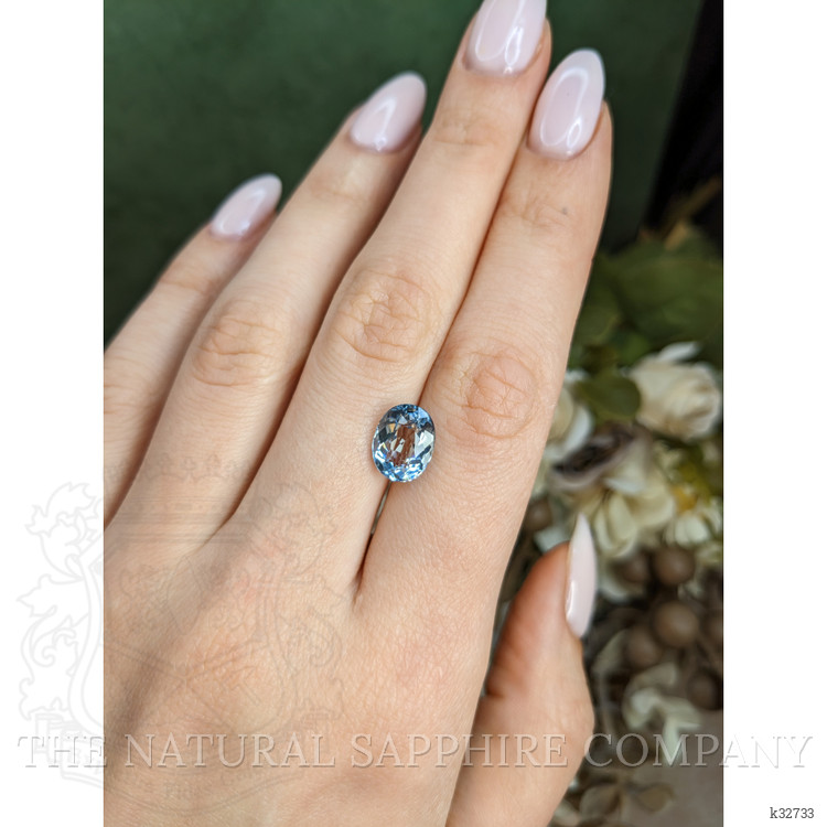 3.16 Ct. Blue Aquamarine from Brazil