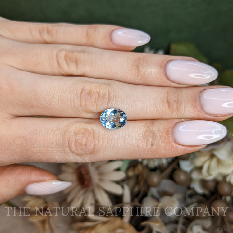 3.16 Ct. Blue Aquamarine from Brazil