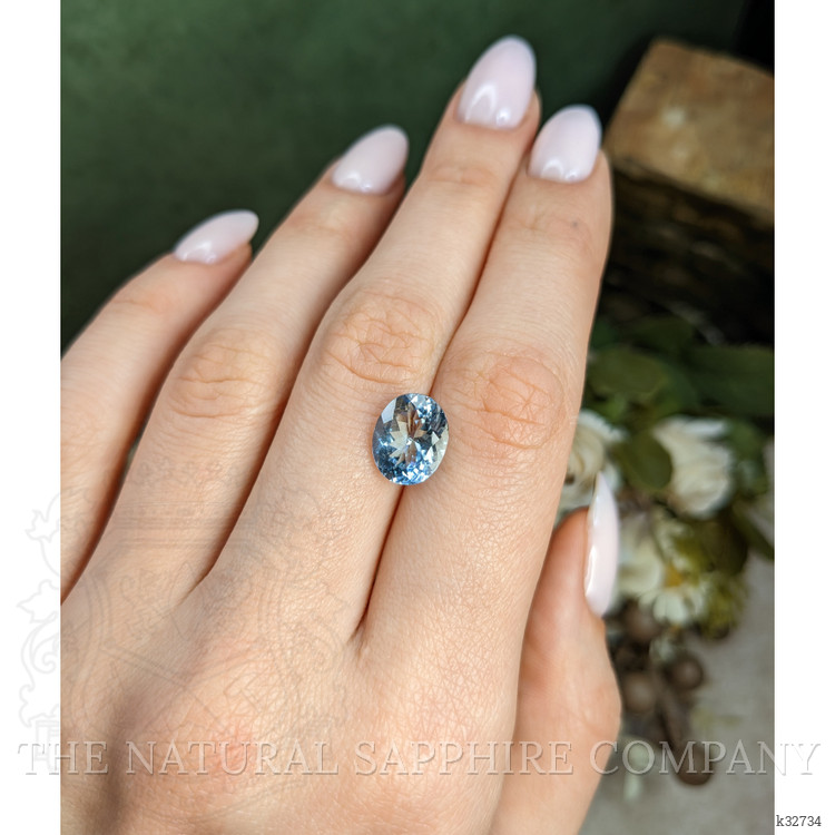 3.30 Ct. Blue Aquamarine from Brazil