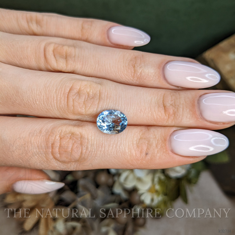 3.30 Ct. Blue Aquamarine from Brazil