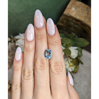 3.30 Ct. Blue Aquamarine from Brazil Life Style